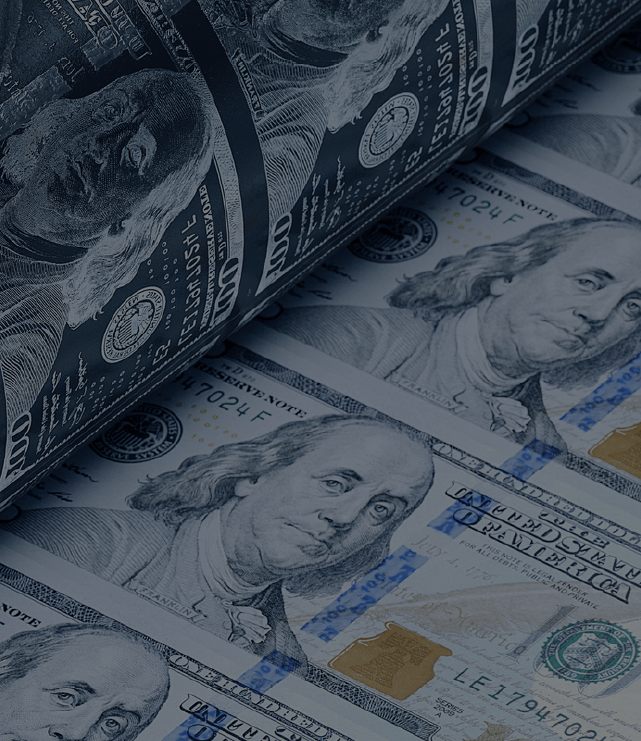 United States one-hundred-dollar bills