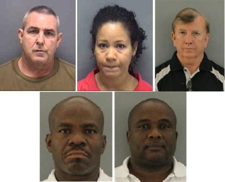 Southwest Florida PIP Fraud Sting Nets Five Arrests