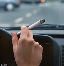 Smoking While Driving Causes Accidents in Clearwater