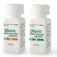 uloric-medication-bottles - dolman law group - uloric lawsuit attorneys