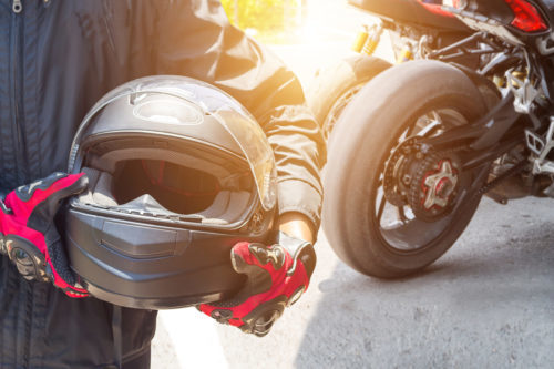 Dunedin Man Not Wearing His Motorcycle Helmet