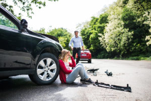 Determining not your fault in car crash