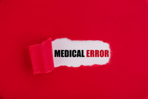medical error text in red box.