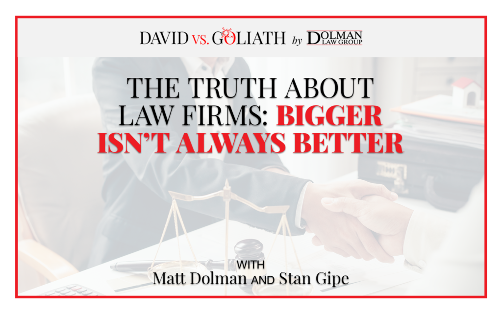 The Truth About Law Firms: Bigger Isn’t Always Better