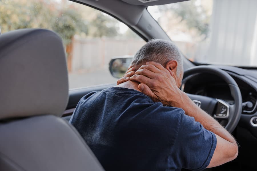 Aventura personal injury in a car accident. Whiplash.