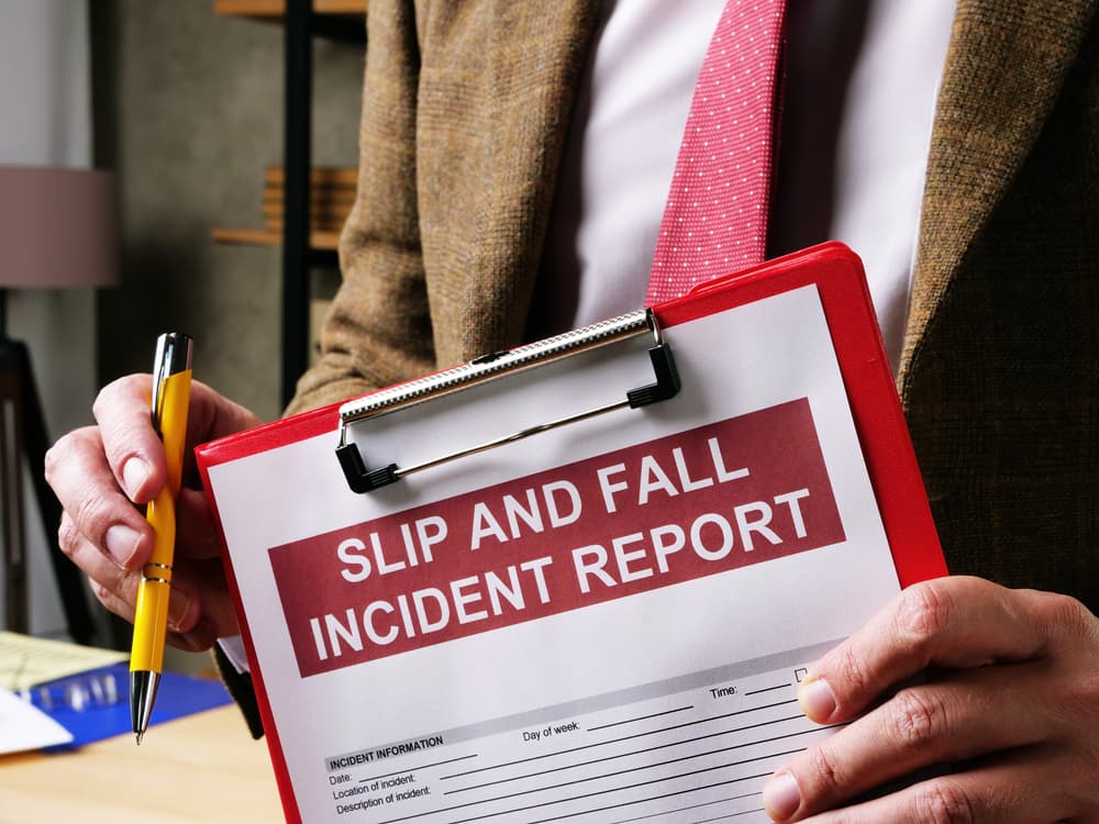Orlando Slip and Fall Incident Report