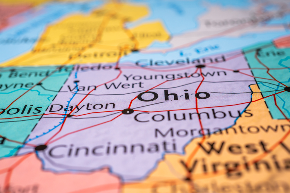 Photo of ohio map