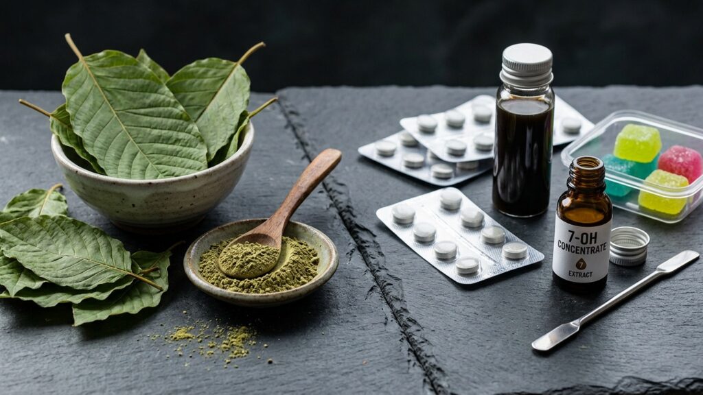 Traditional Kratom Leaf Versus Concentrated 7-OH Products - Kratom Injuries and Death Lawsuit - Dolman Law Group