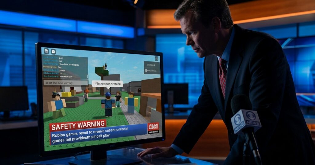 Chris Hansen Roblox investigation into predator risks and child safety concerns